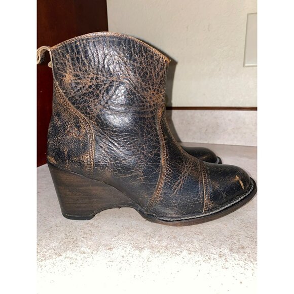 Bed Stu Gentry Vintage-Style Leather Ankle Boots Size 7.5 - Picture 11 of 13